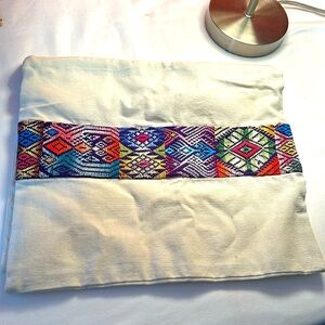 Ticopod pillow handmade Aztec pillow cover